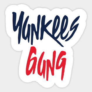 Yankees Gang Sticker